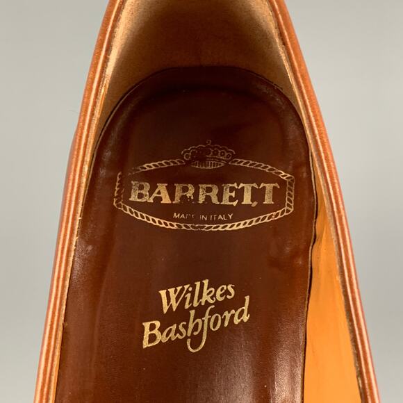 BARRETT x WILKES BASHFORD Size 7.5 Tan Leather Slip On Loafers main image 6